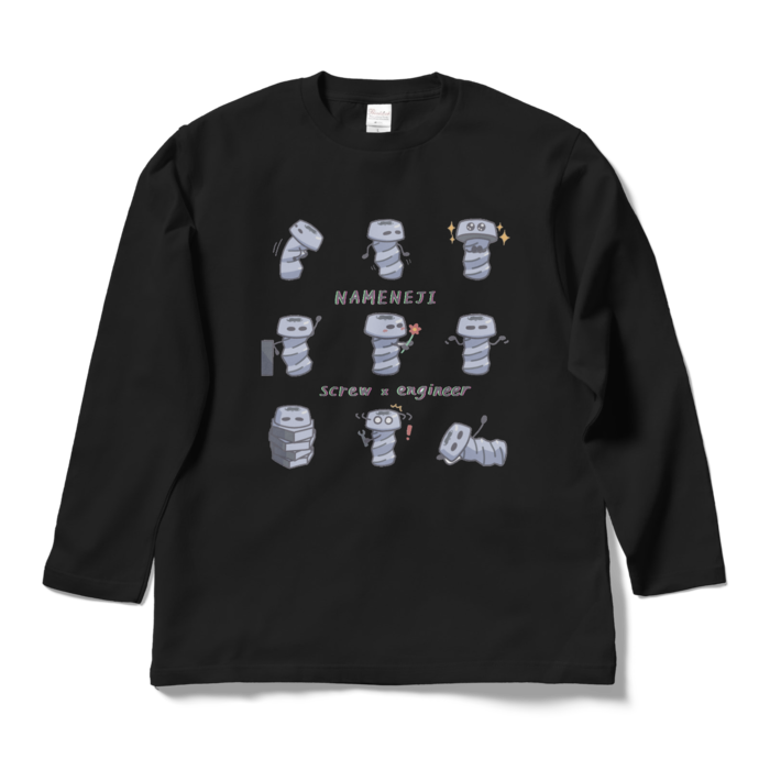 ロングスリーブTシャツ - L - ブラック