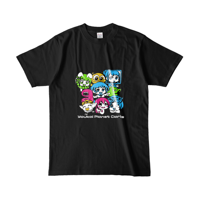 カラーTシャツ(濃色) - L - ブラック