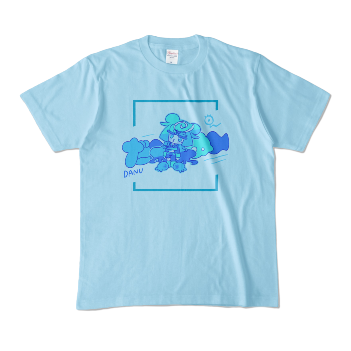 カラーTシャツ - M - ライトブルー (淡色)