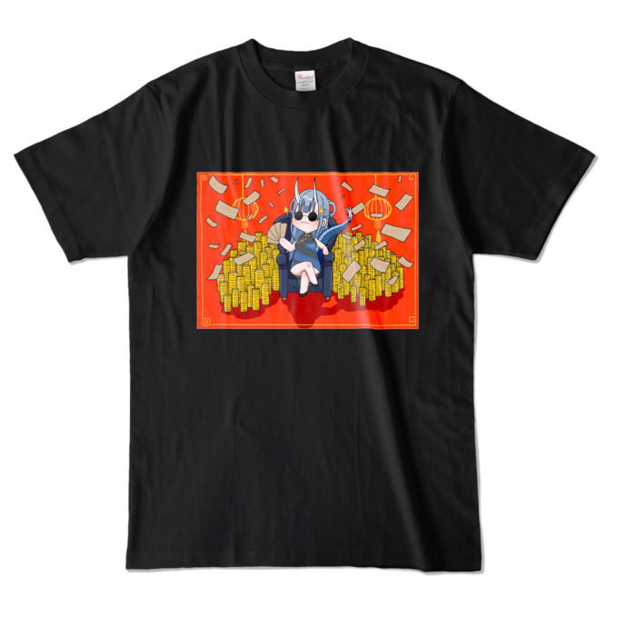 カラーTシャツ - L - ブラック (濃色)
