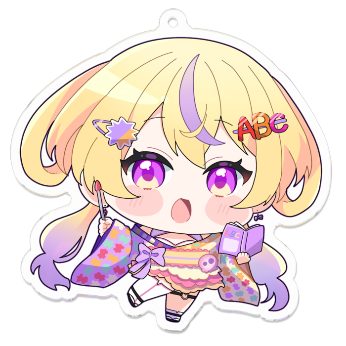 アクリルキーホルダー - 70 x 70 (mm)