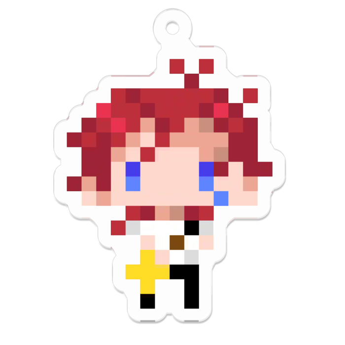 アクリルキーホルダー - 50 x 50 (mm)