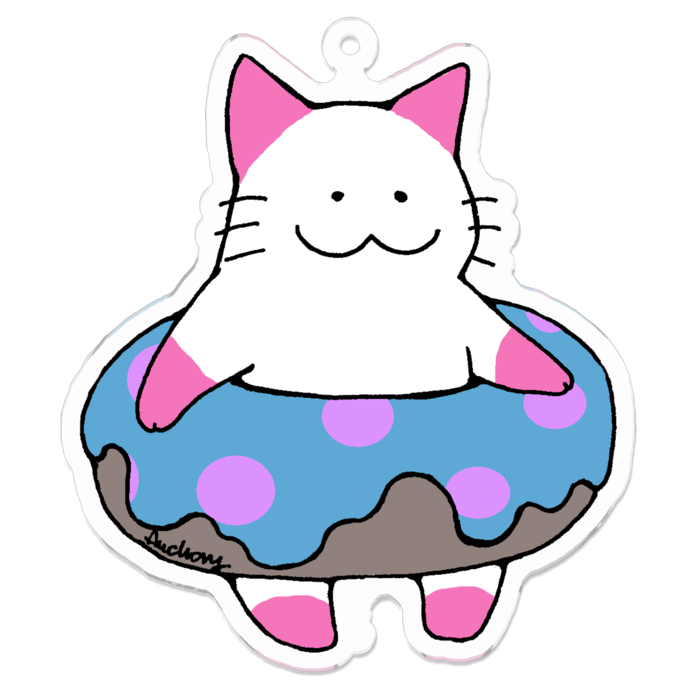 アクリルキーホルダー - 70 x 70 (mm)