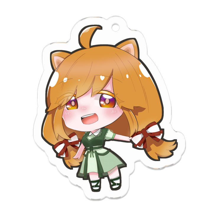 アクリルキーホルダー - 50 x 50 (mm)