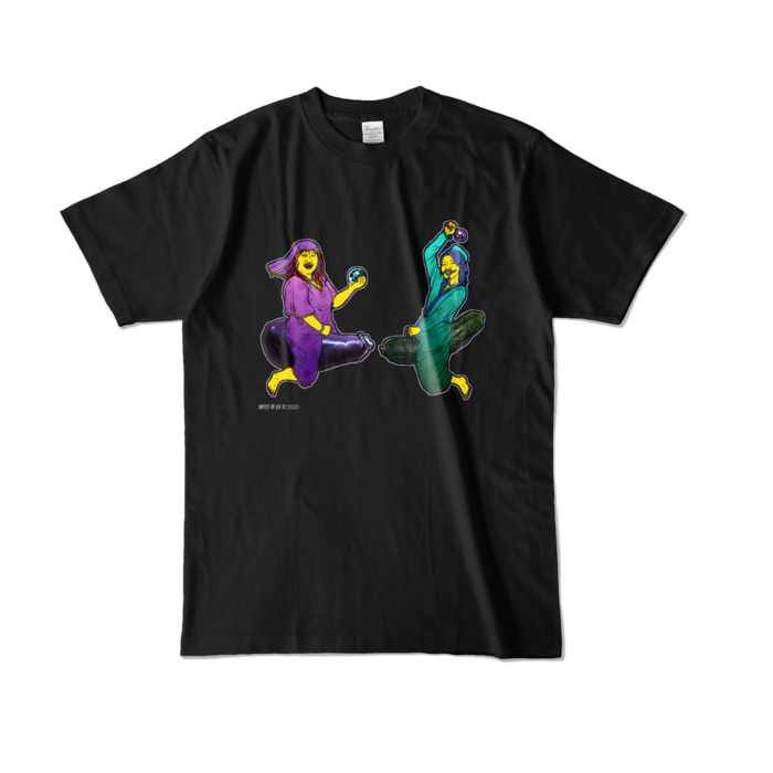 カラーTシャツ - L - ブラック (濃色)