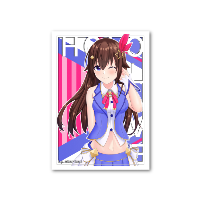 フォト風カード - 縦 - 両面 ときのそら