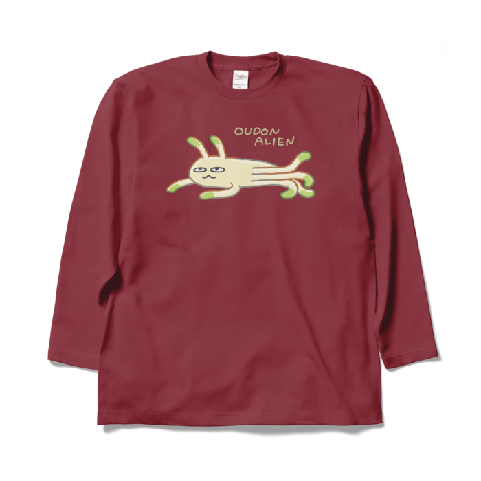 ロングスリーブTシャツ - XL - バーガンディ