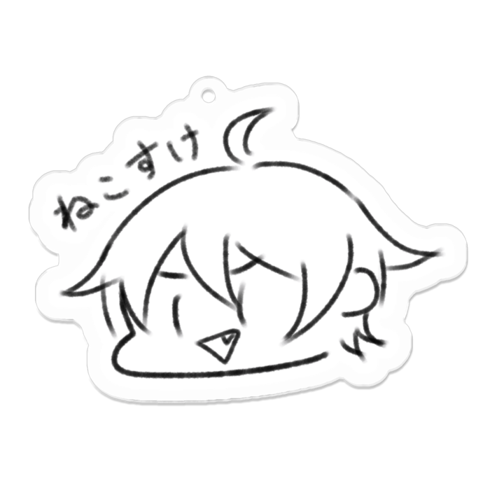 アクリルキーホルダー - 70 x 70 (mm)