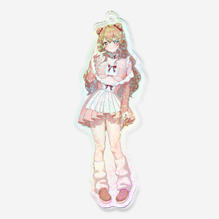 ホログラムアクリルキーホルダー - H100mm