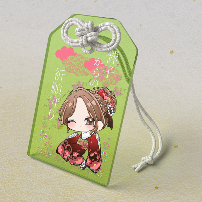 アクリルお守り - 50 × 80mm(10)
