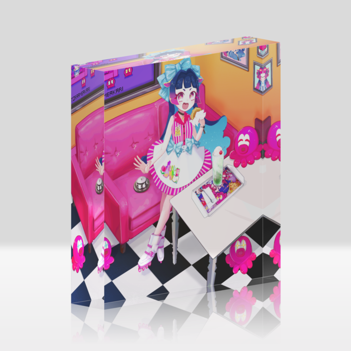 アクリルブロック - 100x100mm