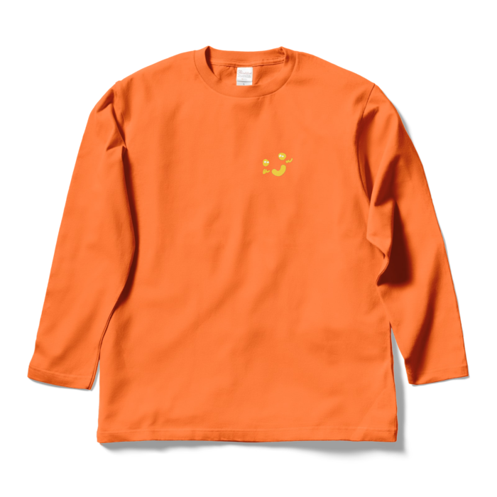 ロングスリーブTシャツ - L - オレンジ