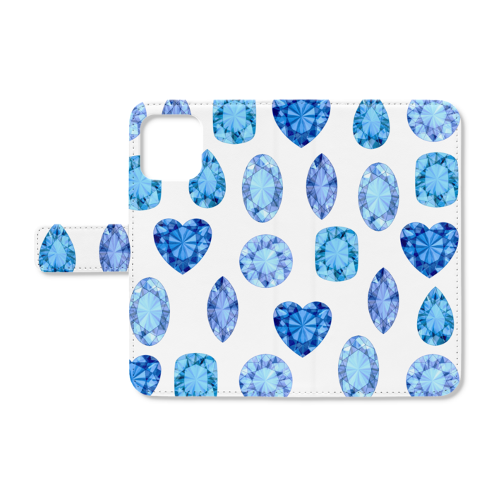 手帳型iPhoneケース - iPhone12 / 12 Pro - ストラップ穴 なし