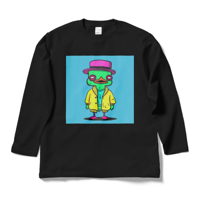 ロングスリーブTシャツ - L - ブラック