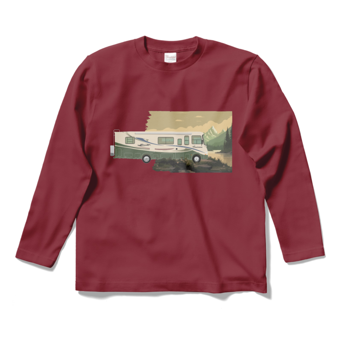 ロングスリーブTシャツ - S - バーガンディ