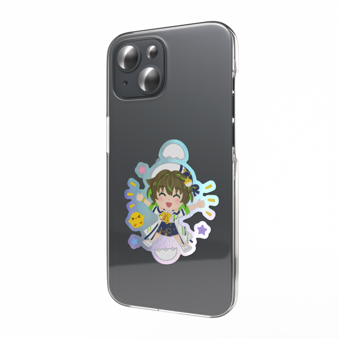 オーロラスマホステッカー - W55 × H91mm 以内