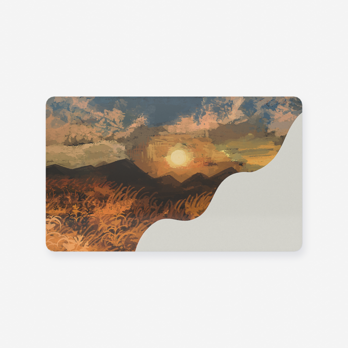 クリアカード - 背面用（91 × 55mm）(1)