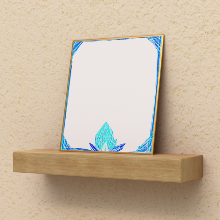 色紙 - ミニ（H135 × W120mm）