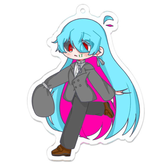 アクリルキーホルダー - 70 x 70 (mm)