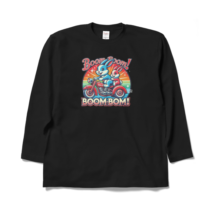 ロングスリーブTシャツ - XL - ブラック