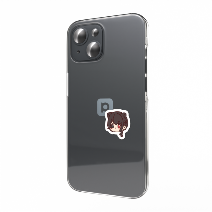 スマホステッカー - まんじゅう黒火