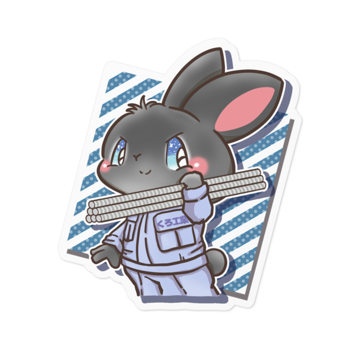 ステッカー - 100 x 100 (mm)