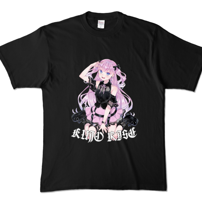 カラーTシャツ - XL - ブラック (濃色)