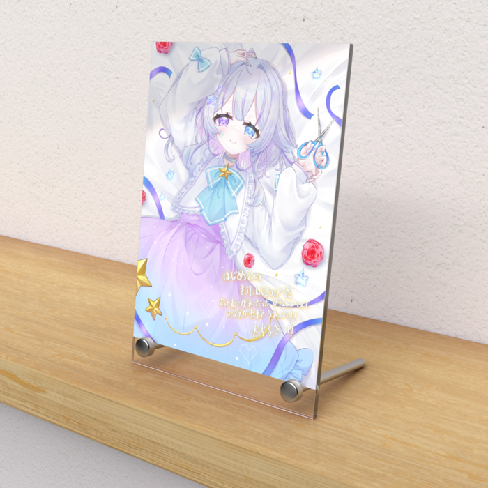 アクリルフォトパネル - 縦100 × 148mm