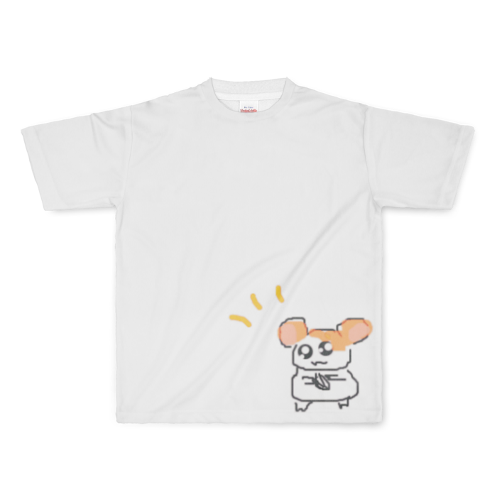 フルグラフィックTシャツ - L - 正面印刷のみ