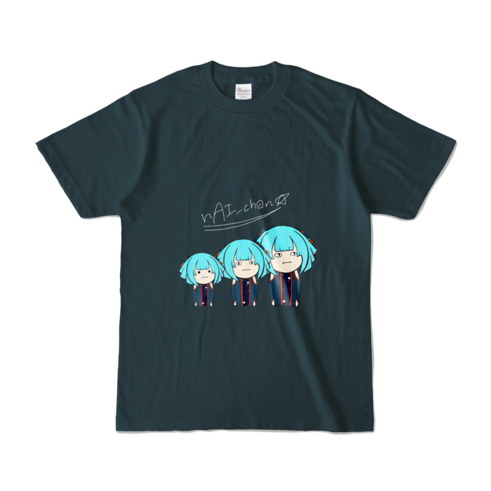 カラーTシャツ - S - デニム (濃色)