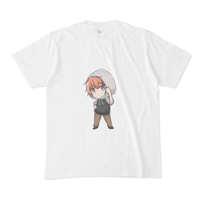 フード榛斗/Tシャツ - M - 白