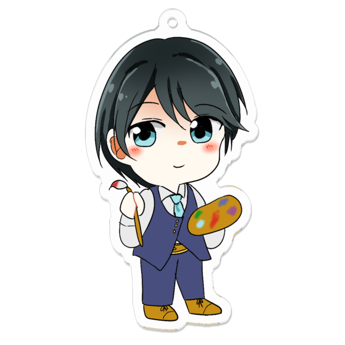 アクリルキーホルダー - 70 x 70 (mm)