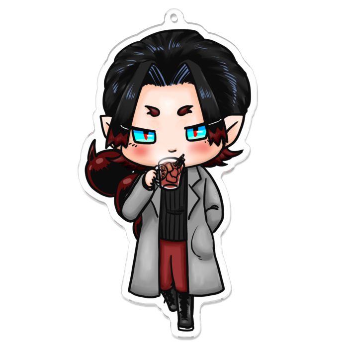 アクリルキーホルダー - 100 x 100 (mm)