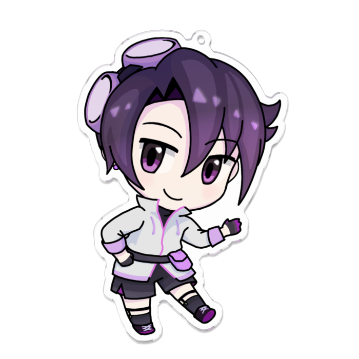 アクリルキーホルダー - 100 x 100 (mm)