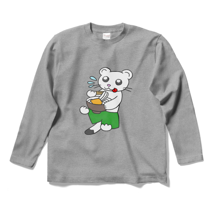 ロングスリーブTシャツ - S - 杢グレー