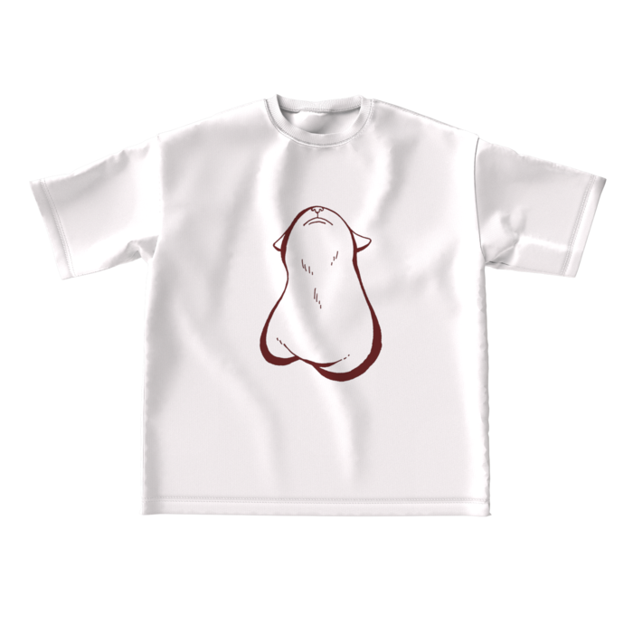 ビッグシルエットTシャツ - L - 正面(1)