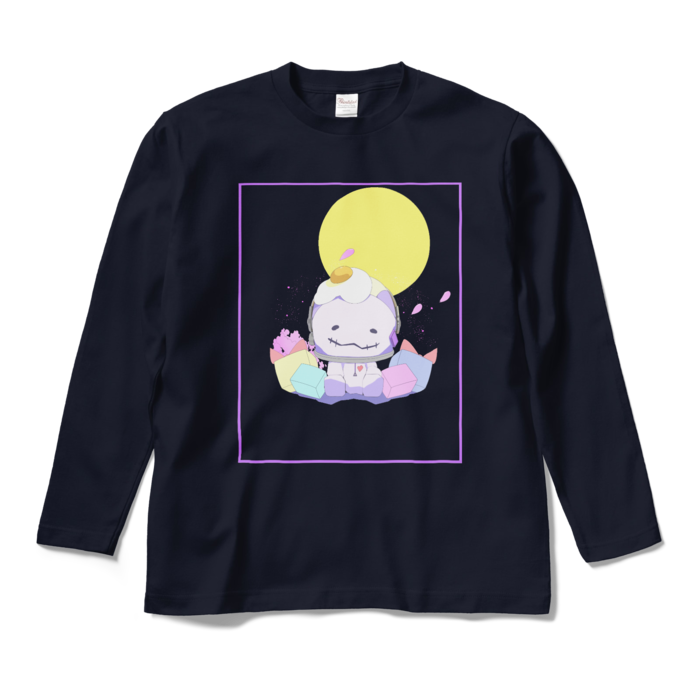 ロングスリーブTシャツ - M - ネイビー