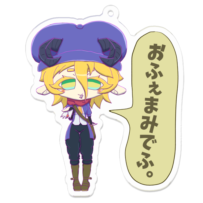 アクリルキーホルダー - 70 x 70 (mm)