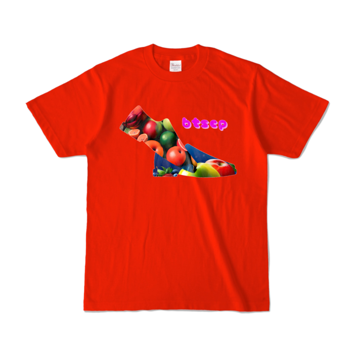 カラーTシャツ - S - レッド (濃色)