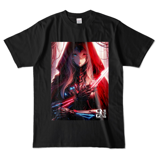 カラーTシャツ - L - ブラック (濃色)