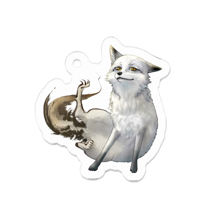 アクリルキーホルダー（コーティング） - 50 x 50 (mm)