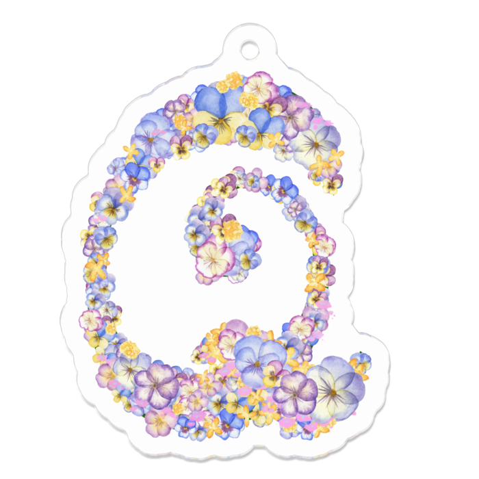 Q　アクリルキーホルダー - 50 x 50 (mm)(16)