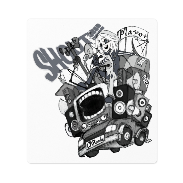 ライブステッカー - 100 x 100 (mm)