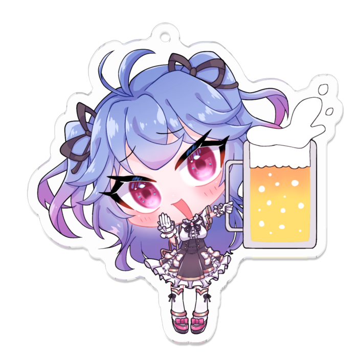 アクリルキーホルダー - 70 x 70 (mm)