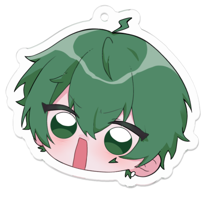 アクリルキーホルダー - 50 x 50 (mm)