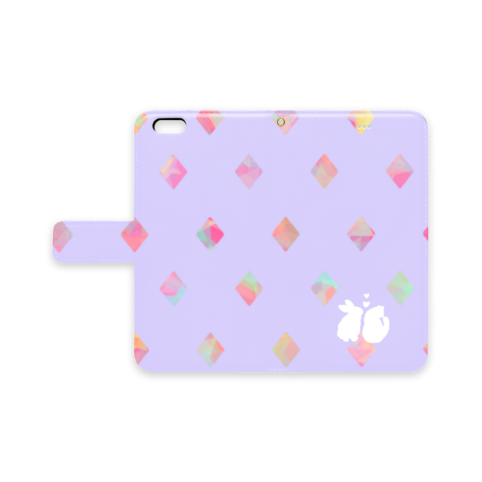 手帳型iPhoneケース - iPhone 6 Plus / 6s Plus - ストラップ穴 あり
