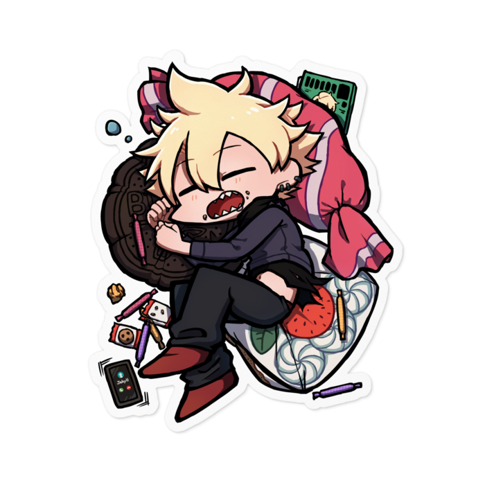 ステッカー(ホワイト)