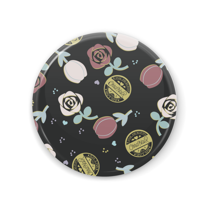 缶ミラー  56mm（黒）