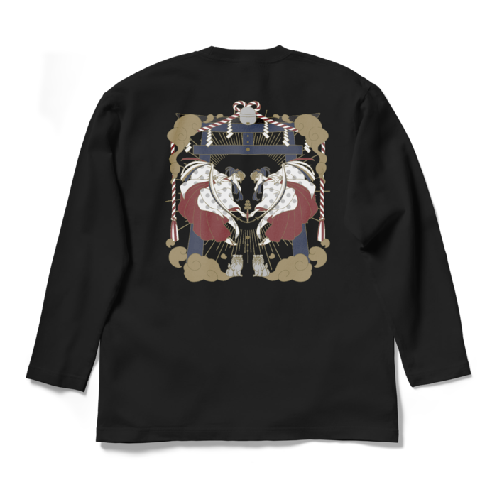 ロングスリーブTシャツ - L - ブラック