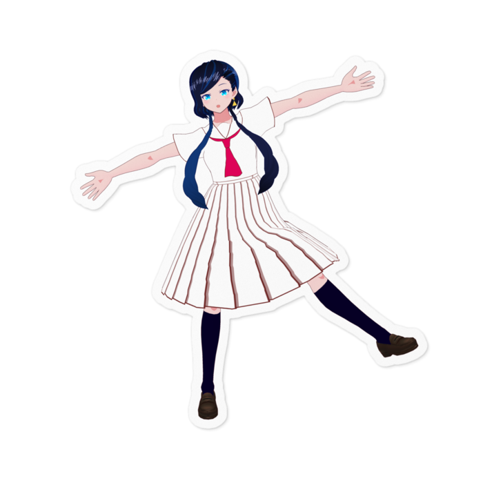 ステッカー - 100 x 100 (mm)